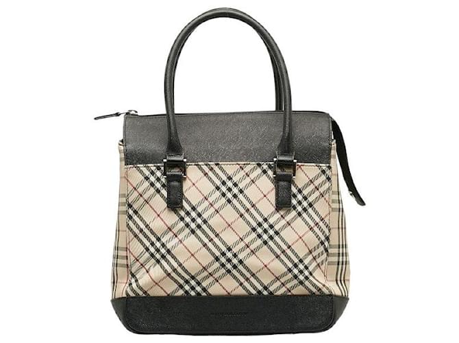 Burberry Nova Check Handbag Cloth  ref.1298309