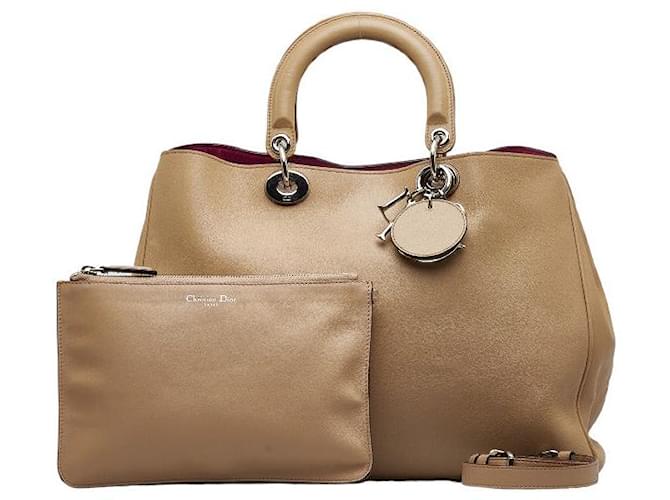 Diorissimo Tote Bag Leather  ref.1298328