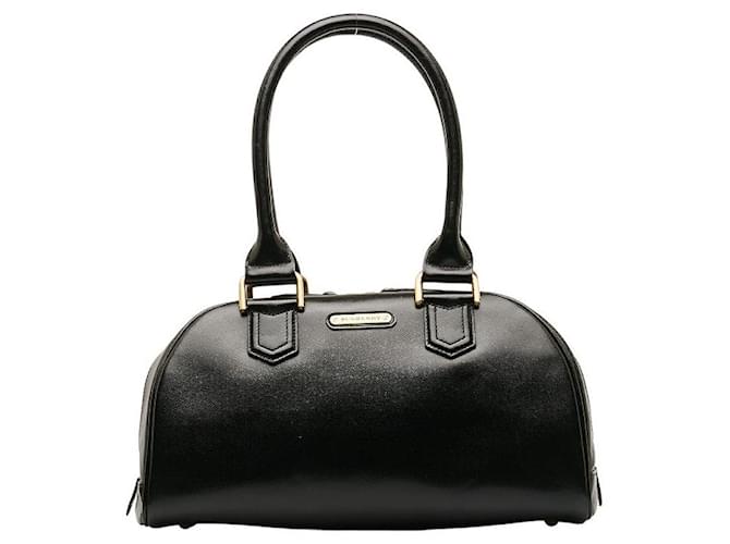 Burberry Leather Top Handle Bag  ref.1298339