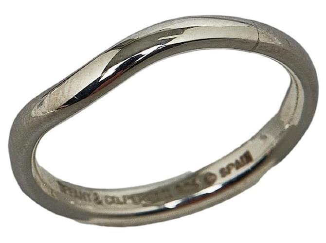 Tiffany & Co Silver Curved Band Metal  ref.1298343