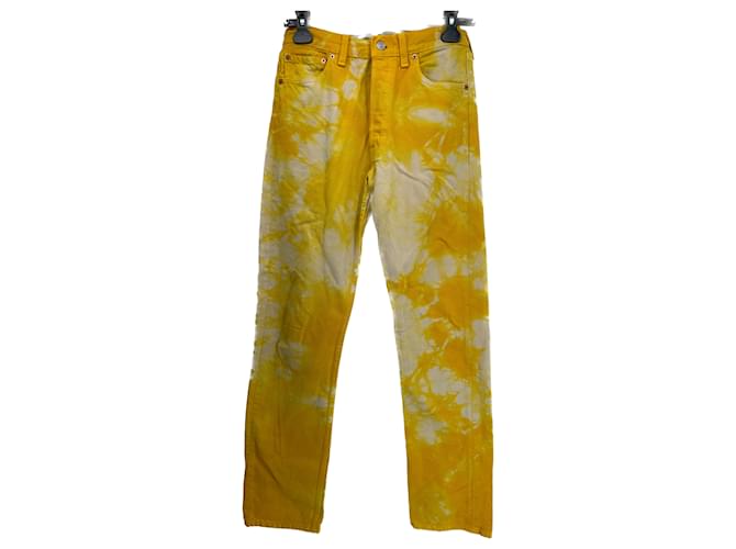 LEVI'S  Jeans T.US 26 cotton Yellow  ref.1298379