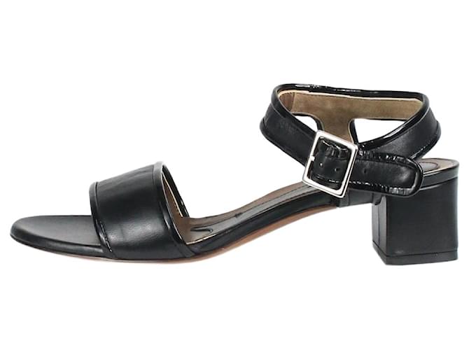 Marni Black leather slingback sandals - size EU 37  ref.1298417