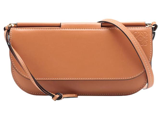 Loewe Butterscotch Gate Pochette bag Orange Leather  ref.1298425