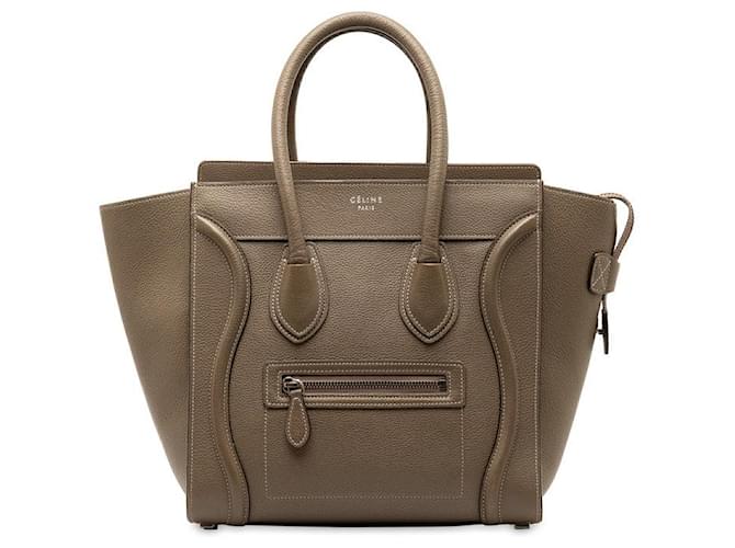 Céline Micro Leather Luggage Tote  ref.1298786