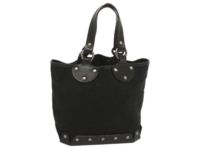 BALLY Handtasche Canvas Schwarz Auth hk1147