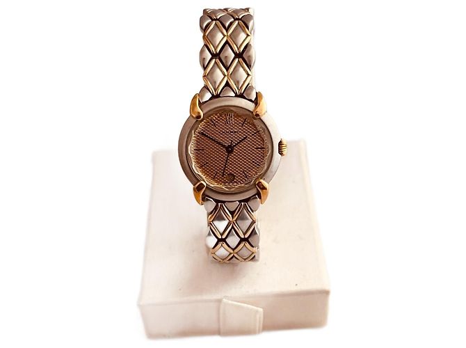 Orologio Chaumet Élysée oro e acciaio 24mm D'oro