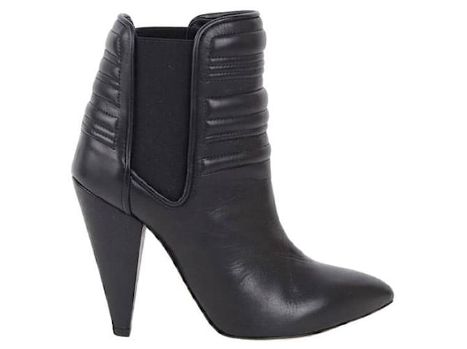 Iro Leather boots Black  ref.1299037