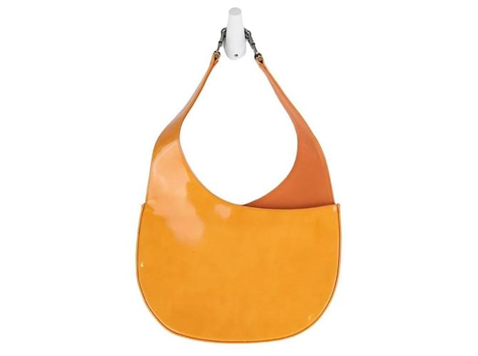 Bally Lederhandtasche Orange  ref.1299051