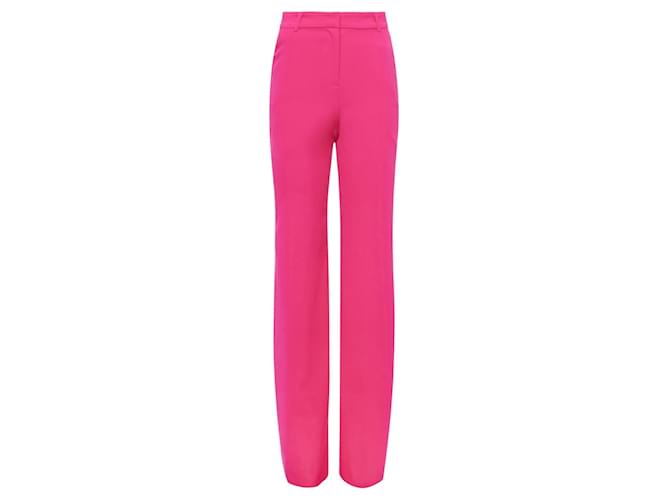 Autre Marque L'Agence Pink Glo Pilar Wide Leg Pants Polyester  ref.1299115