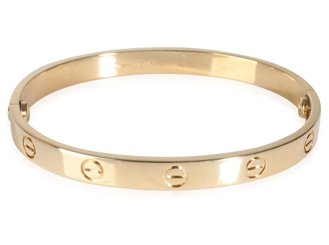 Bracelet love cartier fin (jaune or) Or jaune  ref.1299182
