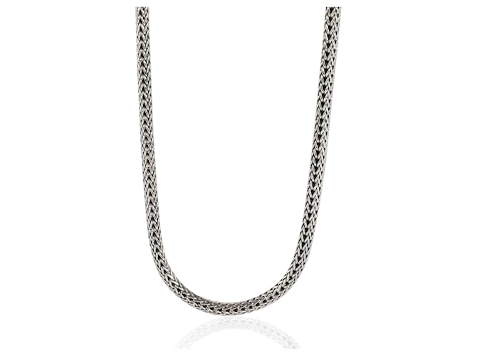 Autre Marque John Hardy Classic Chain Necklace in 18k yellow gold/sterling silver  ref.1299189