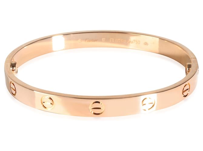 Bracelet love Cartier en 18k or rose  ref.1299236