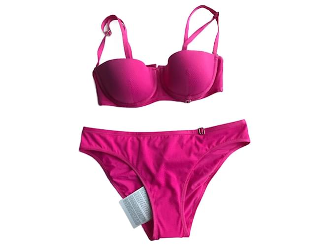 traje de baño rosa LA PERLA- 40 A Licra  ref.1299284
