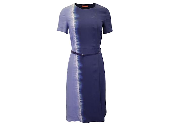Altuzarra Nori Dress 38 Blue Silk  ref.1299305
