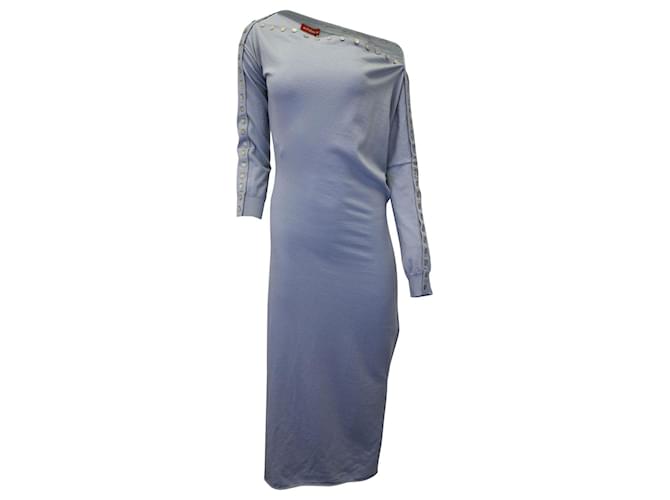 Altuzarra Jeevika Dress Blue Wool  ref.1299310