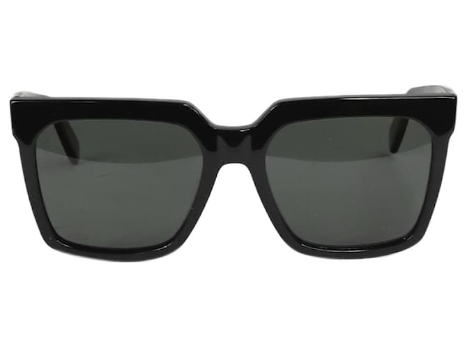 Céline Black square-framed sunglasses Acetate  ref.1299319