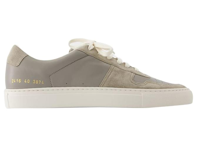 Autre Marque Tênis Bball Duo - COMMON PROJECTS - Couro - Cinza  ref.1299457