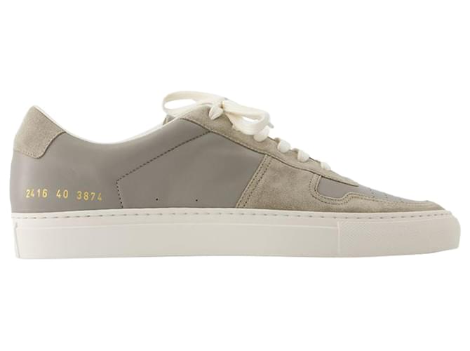 Autre Marque Tênis Bball Duo - COMMON PROJECTS - Couro - Cinza  ref.1299474