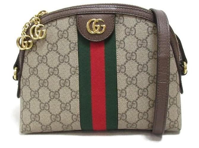 Gucci GG Supreme Ophidia Crossbody Bag  499621 Cloth  ref.1299546