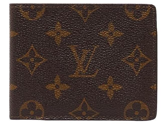 Louis Vuitton Monogramm Porte Billets 9 Cartes M60930 Leinwand  ref.1299599