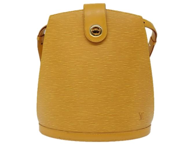 Louis Vuitton Cluny Yellow Leather  ref.1299638
