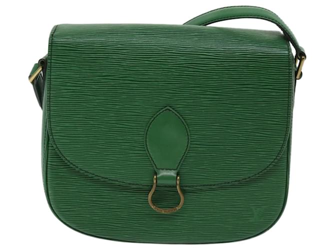Louis Vuitton Saint Cloud Green Leather  ref.1299645