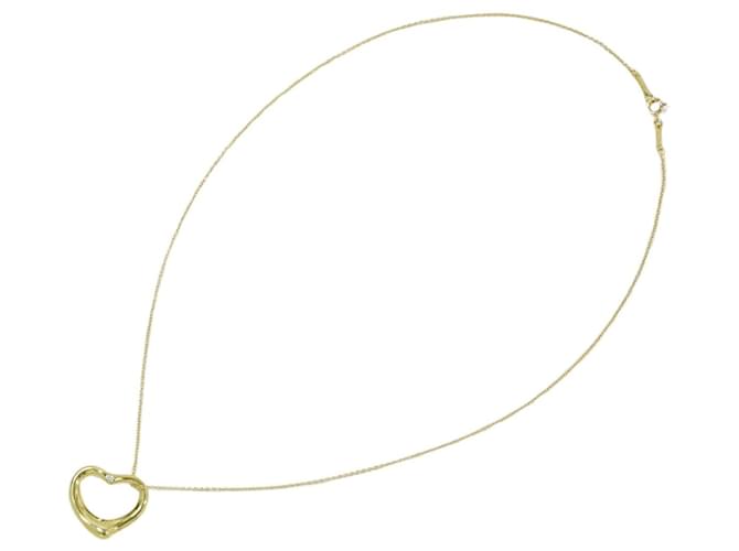 Coração Aberto Tiffany & Co Dourado Ouro branco  ref.1299646