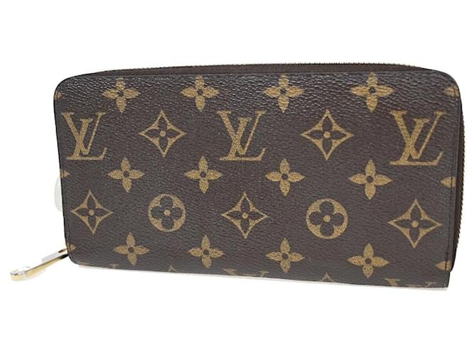 Louis Vuitton Zippy Wallet Toile Marron  ref.1299699