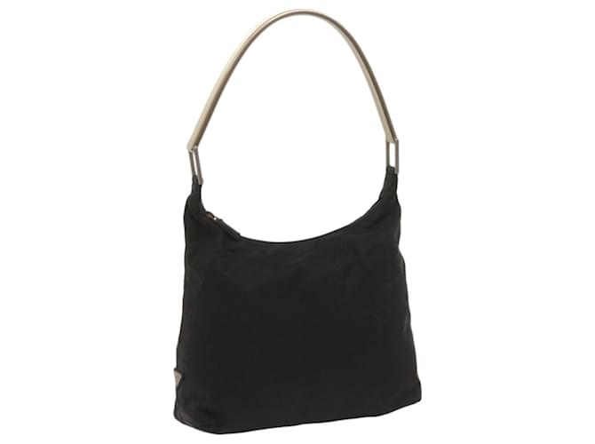 PRADA Shoulder Bag Nylon Black Auth 67602  ref.1299789