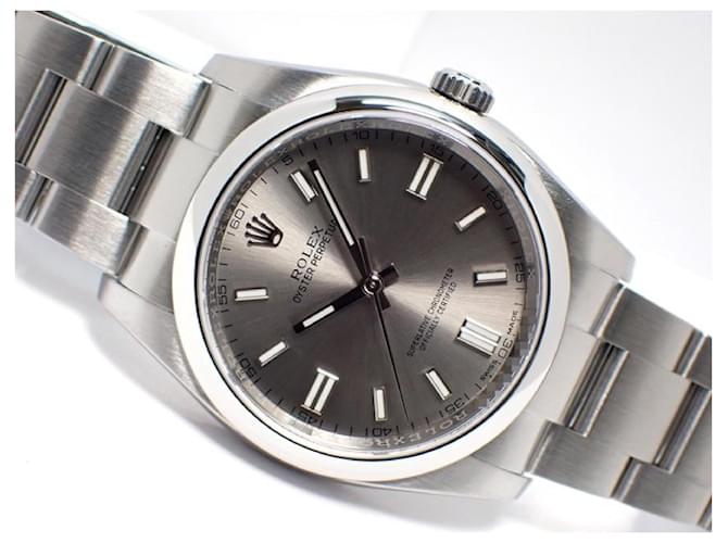 Rolex Oyster Perpetual36 silver 116000 Mens Silvery Steel  ref.1299863