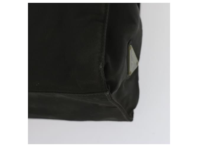 PRADA Hand Bag Nylon Black Auth 68086  ref.1299876