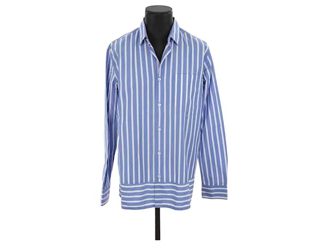 Camisa de algodão Azul  ref.1299899