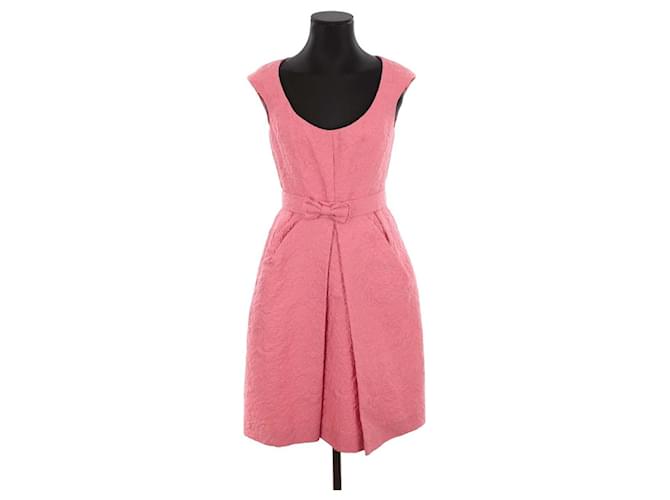 Louis Vuitton Cotton dress Pink  ref.1299903