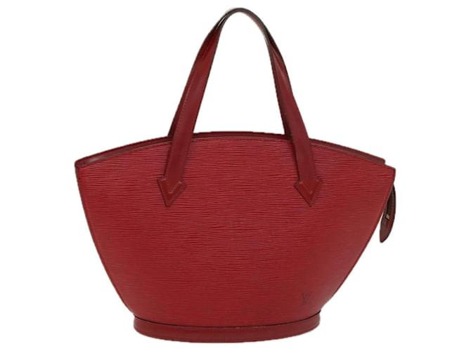 Louis Vuitton Saint Jacques Red Leather  ref.1300031