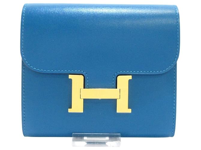 Hermès Constance Blue Leather  ref.1300084