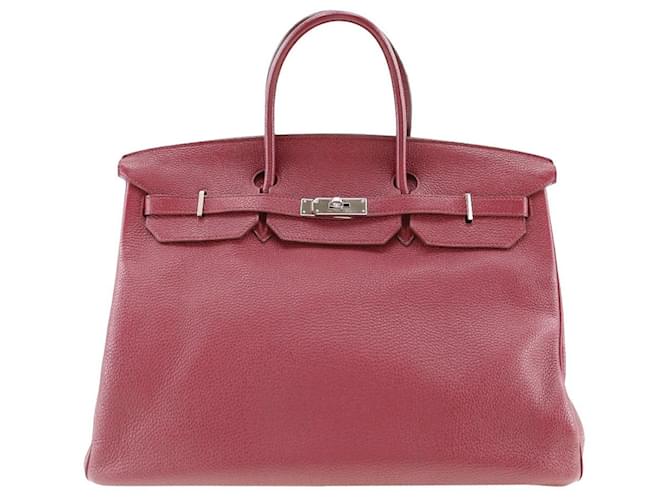 Hermès Birkin Red Leather  ref.1300217