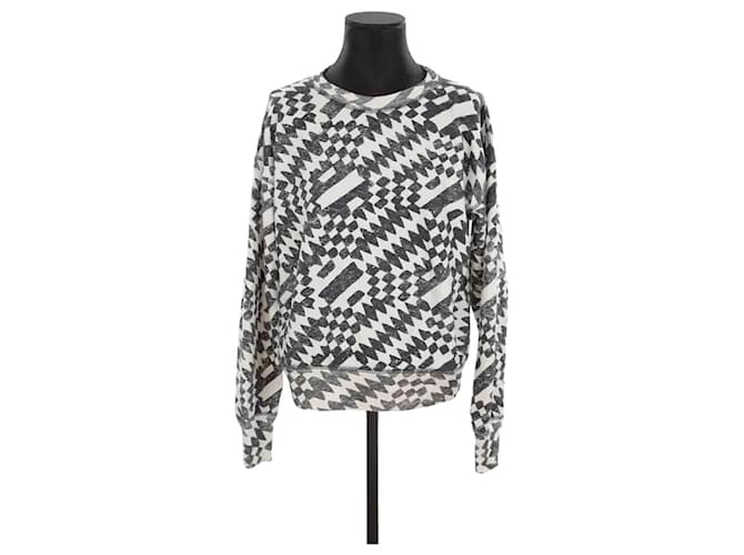 Isabel Marant Cotton sweater Dark grey  ref.1300428