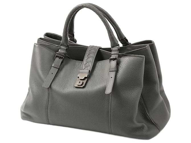 BOTTEGA VENETA  Handbags   Leather Dark grey  ref.1300498