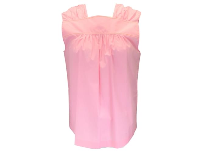Autre Marque Marni Pink Sleeveless Cotton Top  ref.1300521