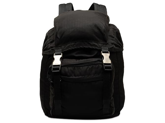 Black Prada Tessuto Montagna Backpack Cloth  ref.1300561