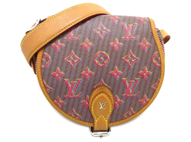 Multicolor Louis Vuitton Monogram LV Pop Tambourin Crossbody Bag Multiple colors Leather  ref.1300625