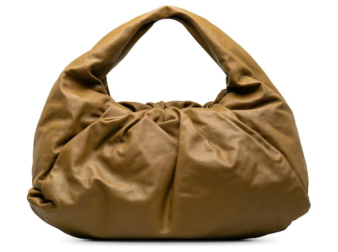 Brown Bottega Veneta Large The Shoulder Pouch Leather  ref.1300772