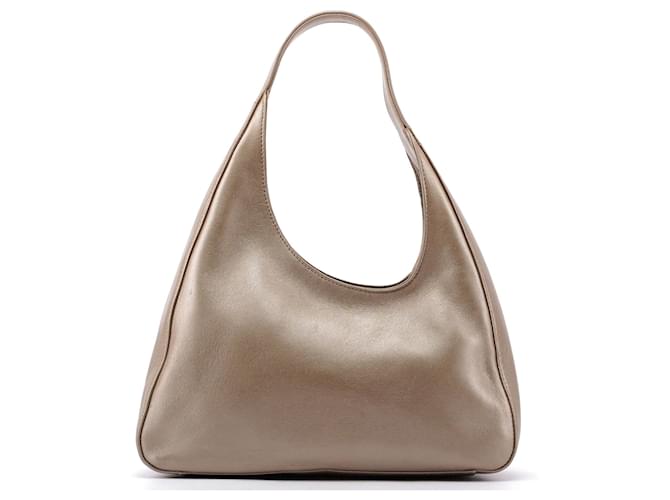 PRADA Shoulder bags Leather Beige Cleo  ref.1300857