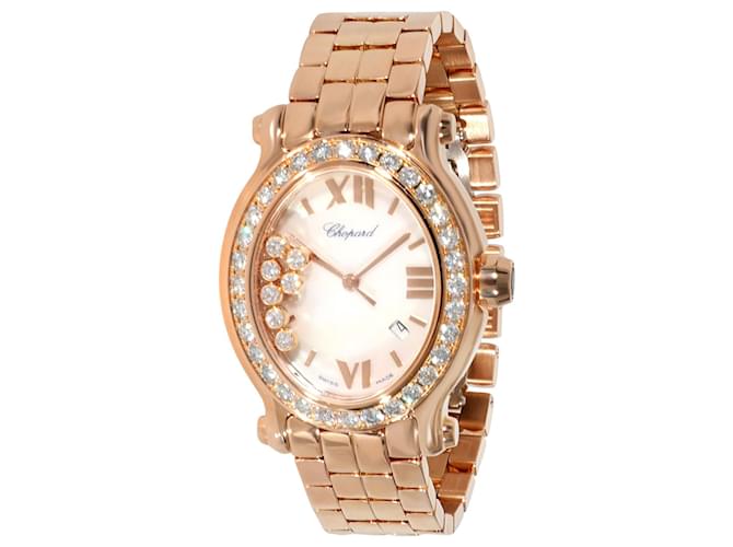 Chopard Happy Sport 275350-5004 Women's Watch In 18kt rose gold Metallic Metal Pink gold  ref.1300993