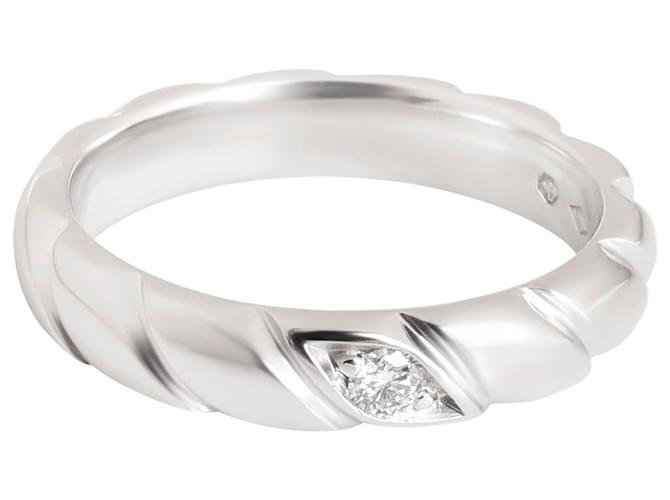 Chaumet Torsade de Chaumet Diamantband in Platin GHI VS2-SI1 05 ctw Silber Metallisch Metall  ref.1301019