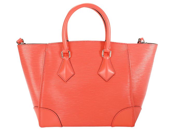 Louis Vuitton Poppy Epi Couro Phenix Pm Laranja