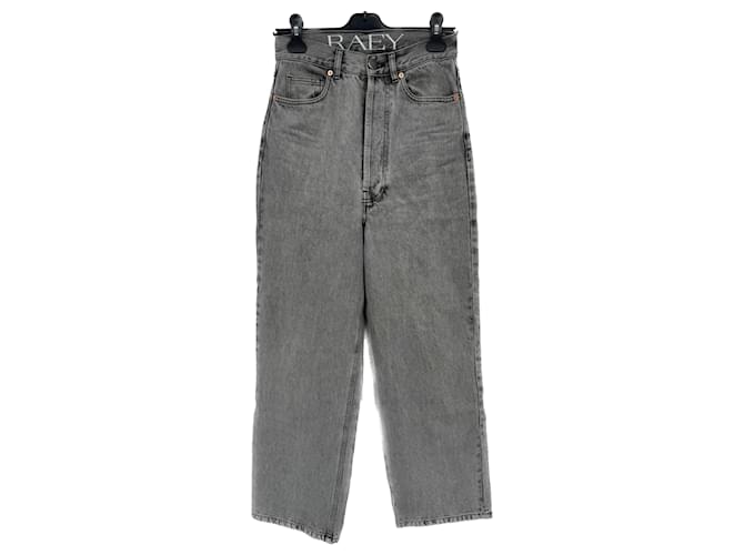 Autre Marque RAEY  Jeans T.US 22 cotton Grey  ref.1301157
