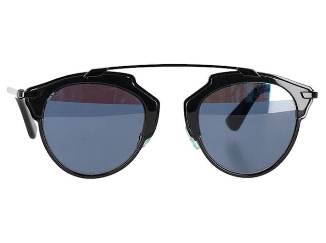 Gafas de sol Dior So Real en acrílico negro  ref.1301292