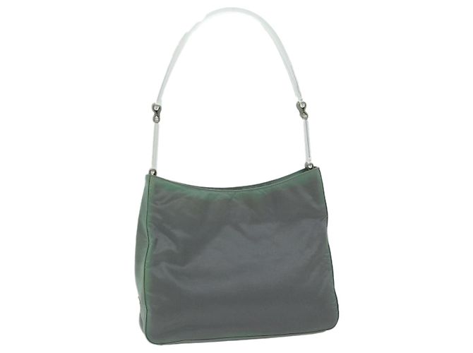 PRADA Umhängetasche Nylon Khaki Auth 68087
