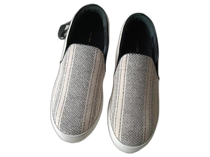 Céline Sneakers Grey Cloth  ref.1301567